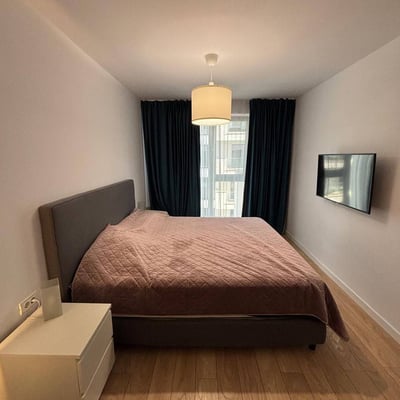 Rental of a cozy 2-room apartment, 64 m², Pipera area, Bucharest, Romania